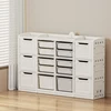 3 floors, 12 compartments