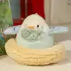 Pájaro gordo azul [Estilo nido de pájaro]
