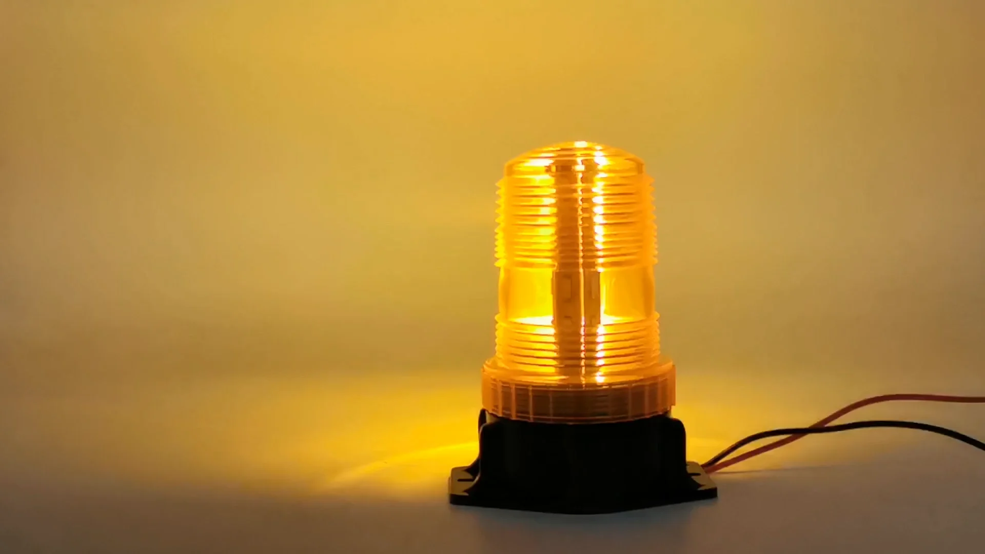 Emergency Vehicle Safety Lamps 10110 Volts Led Amber Strobe Warning