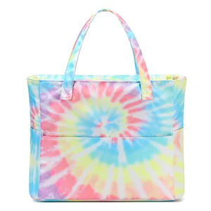 Custom logo Swimming Pool Tote Summer Handbags Beach Bags for Women With Zipper