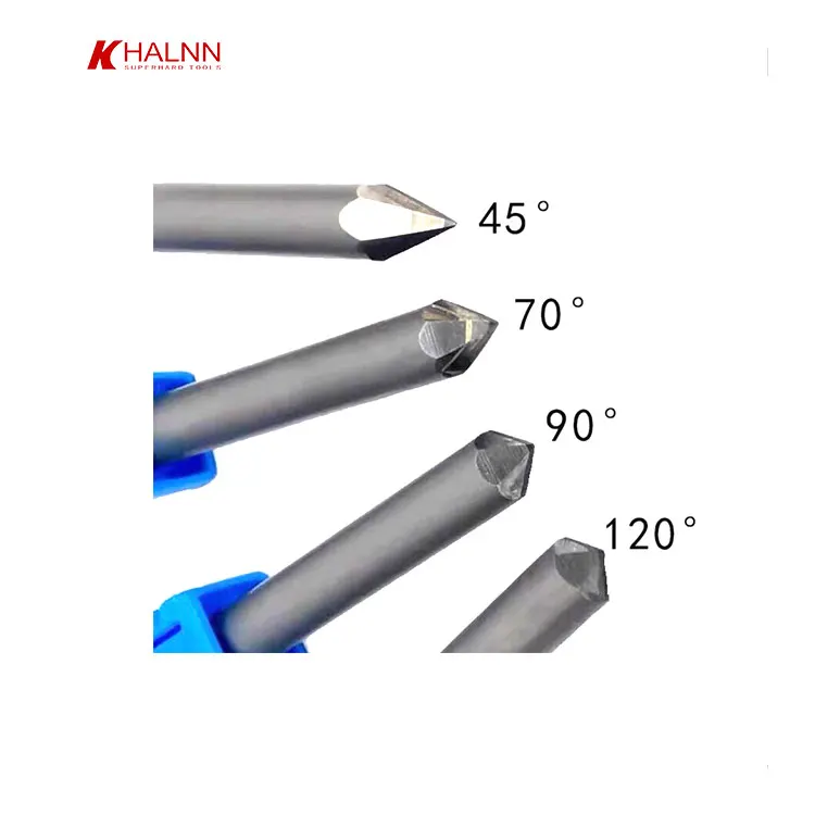 Polycrystalline PCD Router Bit for Granite PCD Engraving Tools   CNC Tooling