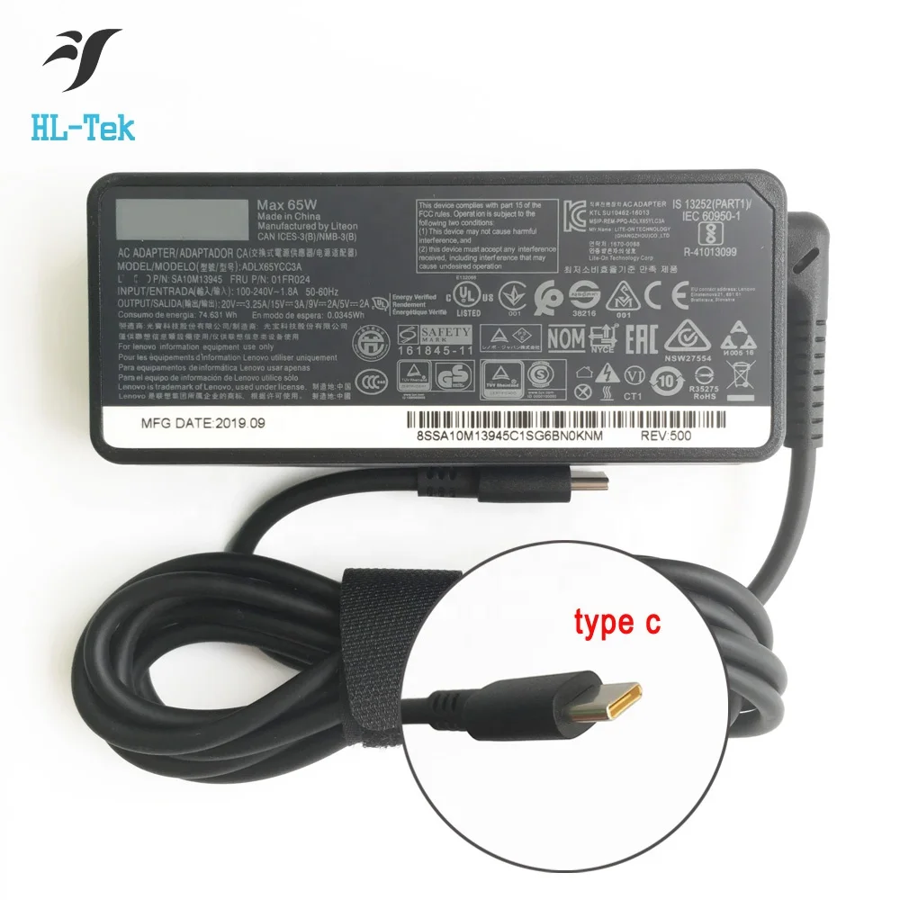 Laptop Charger 65w Usb-c Ac Adapter For Lenovo Yoga C930-13 S730-13 920-13  730-13 Ideapad 730s-13 Adlx65ycc3a Adlx65ylc3a - Buy Ac Adapter For Lenovo  Yoga C930-13,Laptop Charger Yoga S730-13,Ideapad 730s-13 Ac Adapter Product