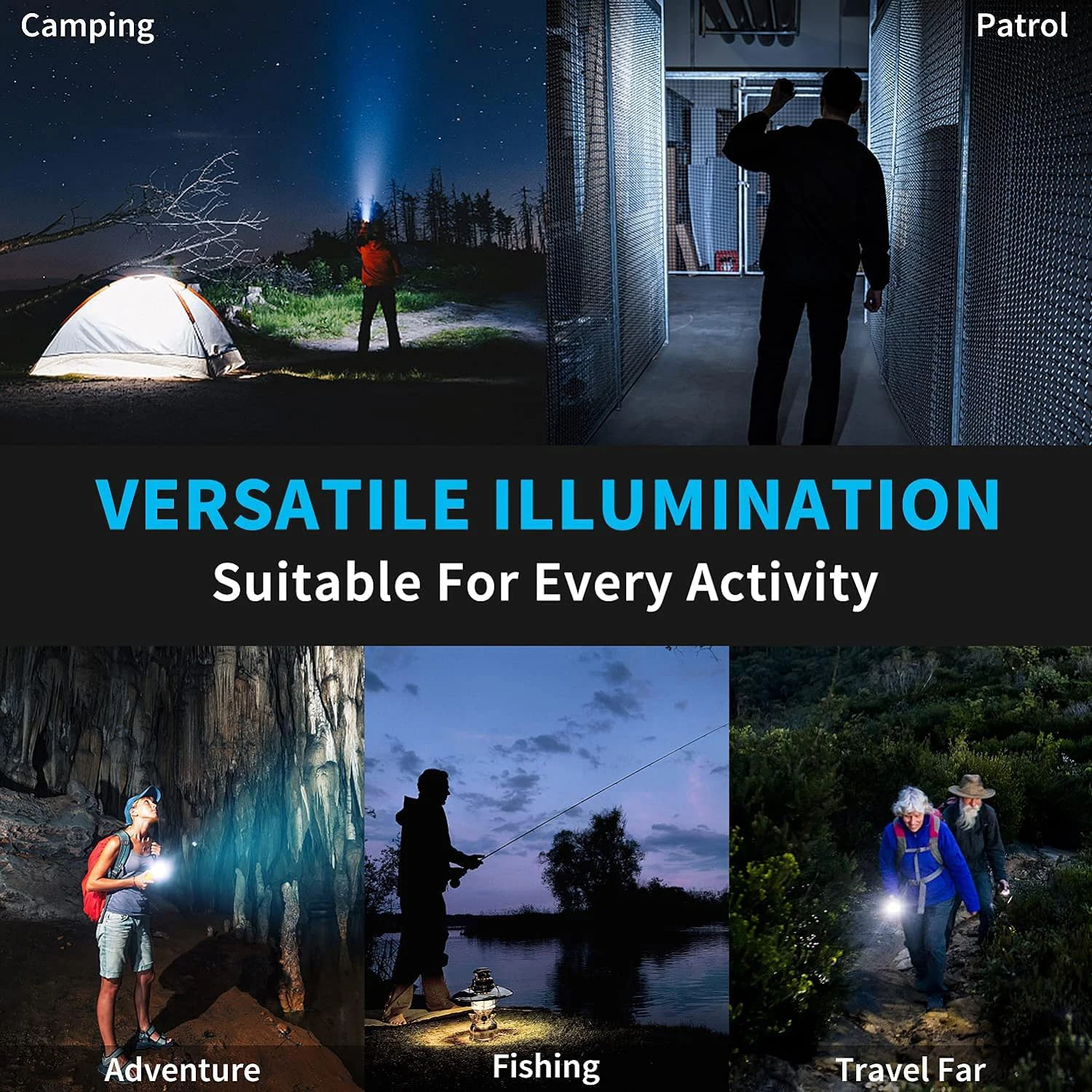 High Lumens Tactical Flashlights - Reliable Emergency Lighting