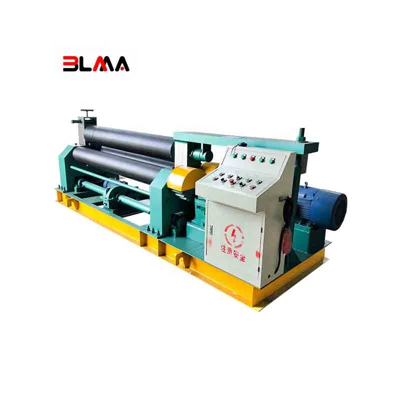 Spiral Plate Rolling Machine W11-3x2500 Horizontal Plate Bender 3 Roller Sheet Metal Cold Rolling Machine