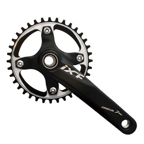 Jiankun MTB Crankset with 104/64BCD, 34T, 170mm, Including BB Sets