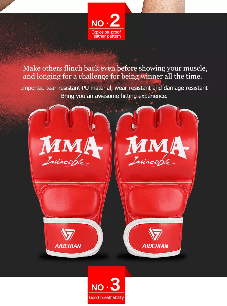 Hehe Professional Training Gym Gloves Half Finger Weight Lifting Gloves