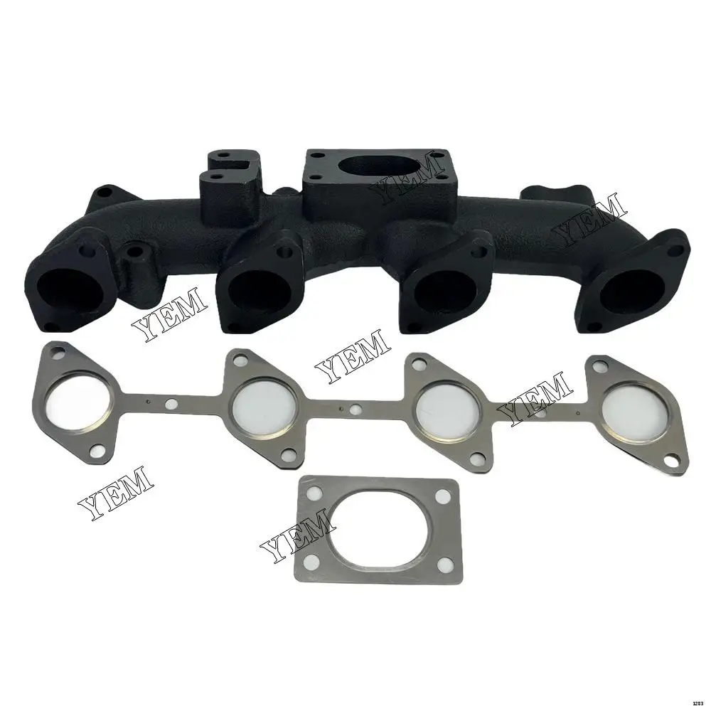 Diesel Engine V3800 Exhaust Manifold 1J551-12310 6698551 for Kubota