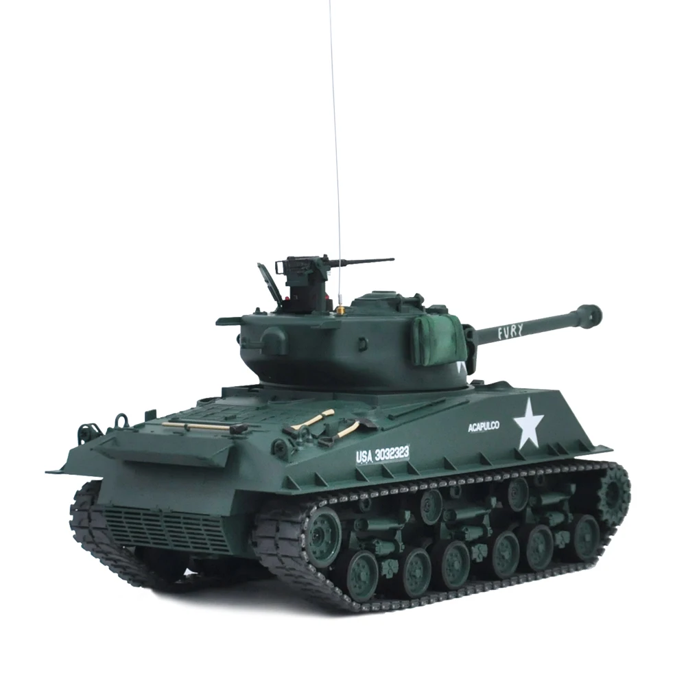 HOOBEN 1/16 US FURYミディアムタンクM4A3E8(HVSS) シャーマンイージー