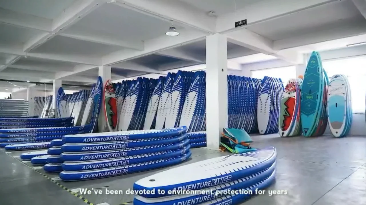 Sales Promotion Inflatable Stand Up Paddle Board With Fins Paddle Board