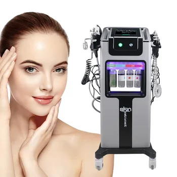 High Quality 8 in 1 Facial Skin Management Instrument Resurfacing Peel Resurfacing Dermabrasion Home UK/EU/US/ZA/CN Whitening