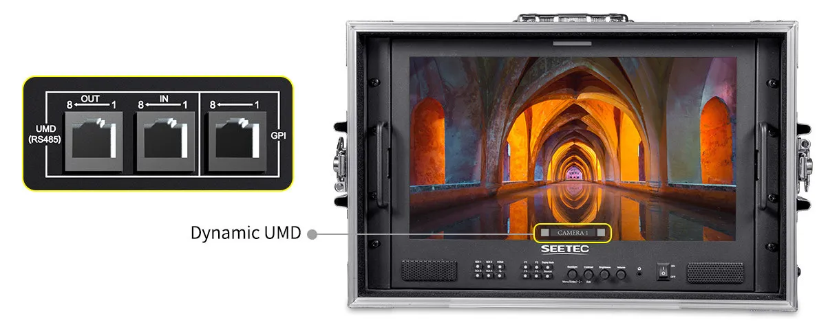 SEETEC ATEM173S-CO 17.3 インチ IPS フル HD 1920x1080 ポータブル