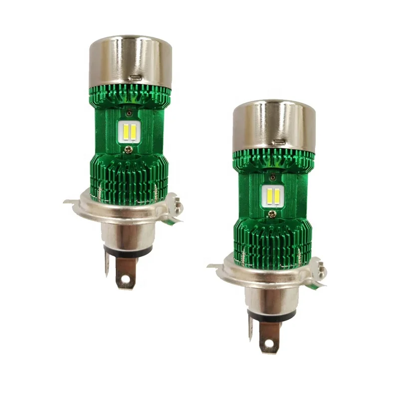 H4 светодиодными кристаллами CSP двигателя свет лампы светодиодные фары комплект для YAMAHA HONDA