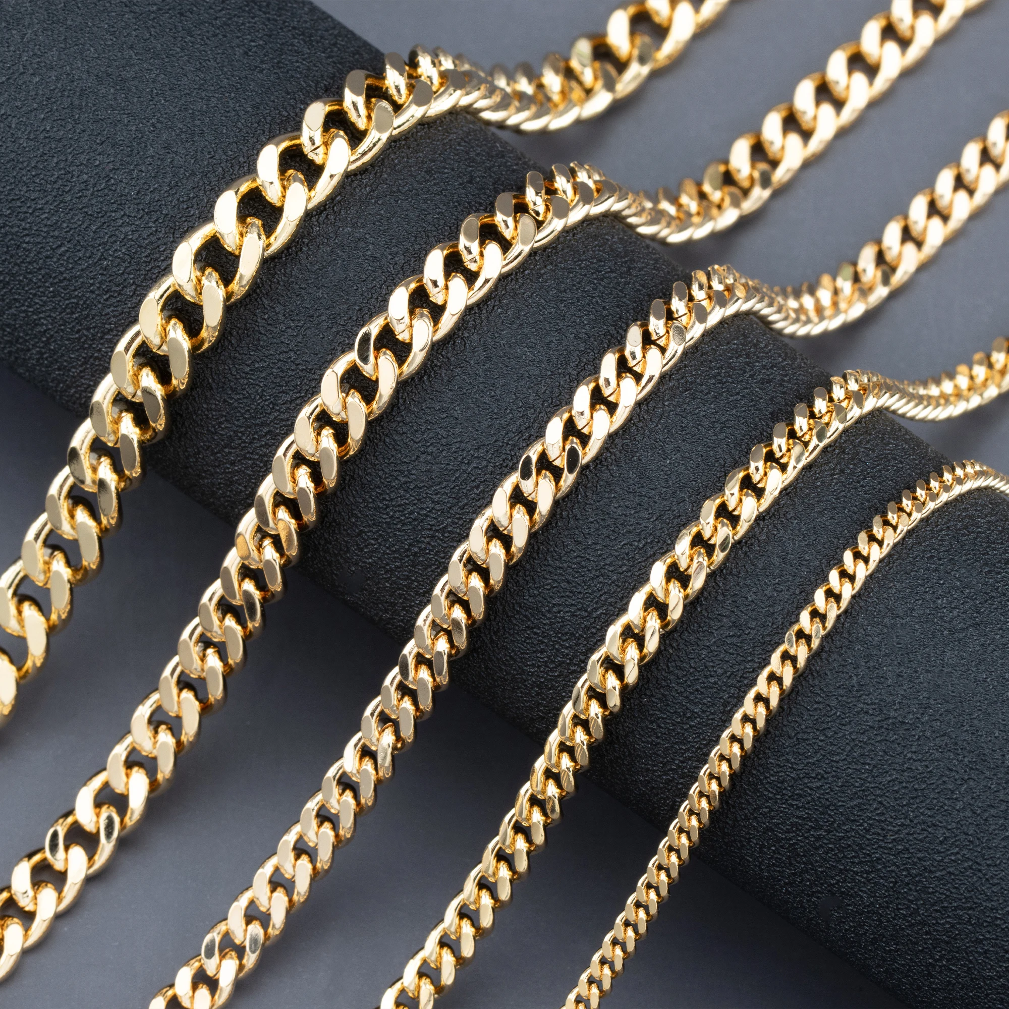 Metal Chain Antique Gold Chain Bulk C91 Wholesale Vintage Metal - Main Image