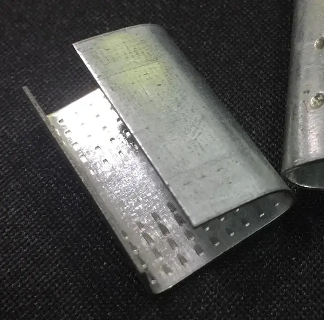 Китайский прямой производитель зазубренного уплотнительного зажима для ПП и ПЭТ полиэфирных пластиковых ремней, пряжки, упаковочные зажимы для лент