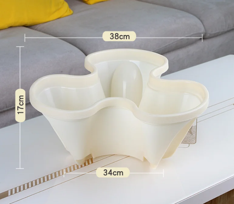 product modern large pp plastic stackable flower pots for floor and shopping mall use vertical design-9