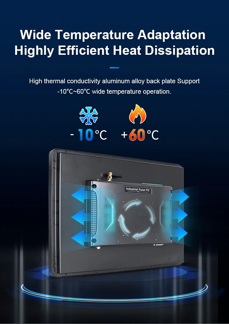 TouchThink Android Industrial AIO Panel PC-10.4/12.1/15/17/19 Inch RK3568/RK3588 Capacitive/Resistive Touchscreen 3-Year