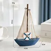 Salvagente in tessuto blu intenso, diametro 17 cm.