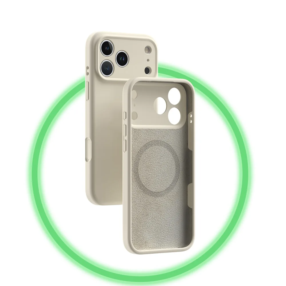 product new trending hot selling magnetic silicone case for iphone 17 pro luxury protection  precise fit laudtec-2