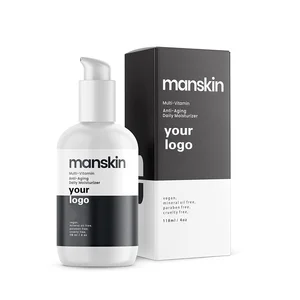 Custom Logo Men's Face Cream Moisturizer,Hydrating Facial Skincare Anti-Aging Face Cream for Men