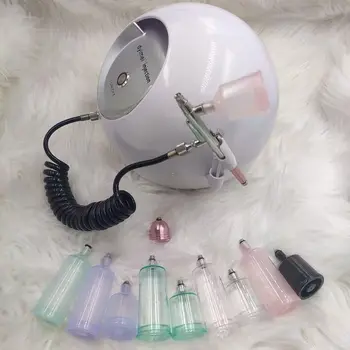 Cordless Nano Spray Gun Hair Cutting Facial air Compressor Kit Mini Spray Gun Portable Oxygen Infusion Face