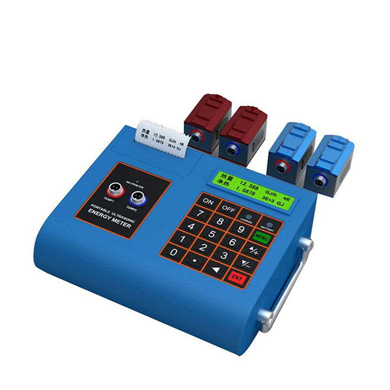 दीवार पर लगाने योग्य अल्ट्रासाउंड गर्मी प्रवाह मीटर Modbus तेल तरल अल्ट्रासाउंड पानी प्रवाह मीटर Wifi बैटरी पावर्ड अल्ट्रासाउंड प्रवाहमीटर