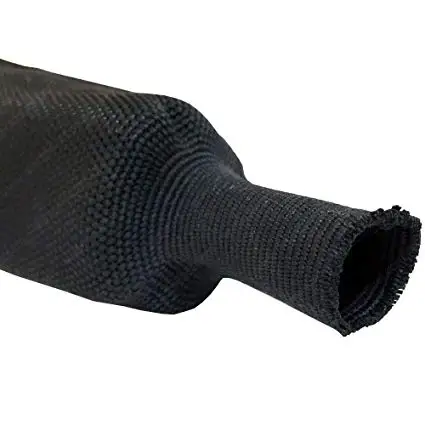 DEEM Heat Shrink Braided Sleeve for Hose Protection Heat Shrink Fabric Sleeve Cable Sleeve Braided