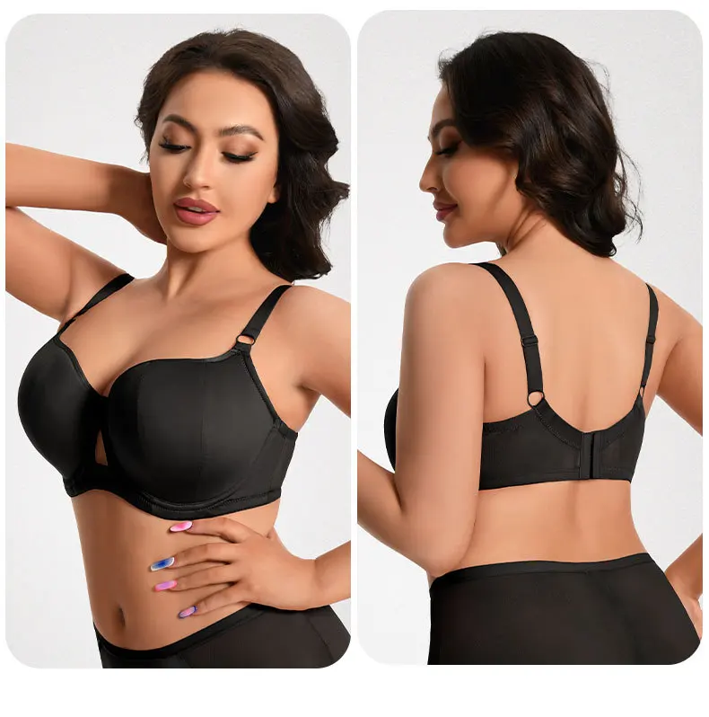 M010 fuller-cup mesh bra front view