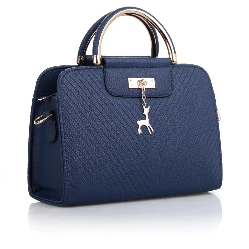 Women's Pure Color PU Small Square Crossbody Bag Luxury Snake Pattern Handbag with Polyester Lining Fashion Ladies Bags