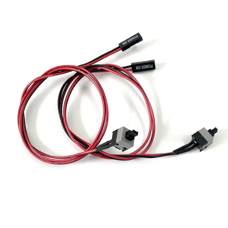 ZATECH PC Power Switch Button Cable Pack Of 50