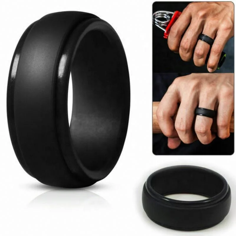 cheap simple sport silicone ring protector