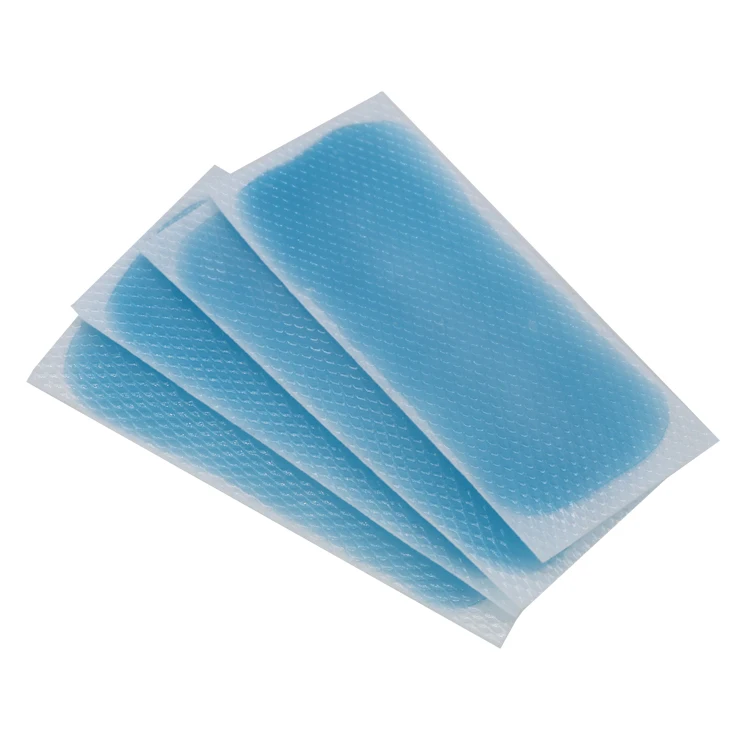 Fever Cooling Gel Pad Relief Sudden Fever Babies Absorbs Heat 1 Box 4 Sheets