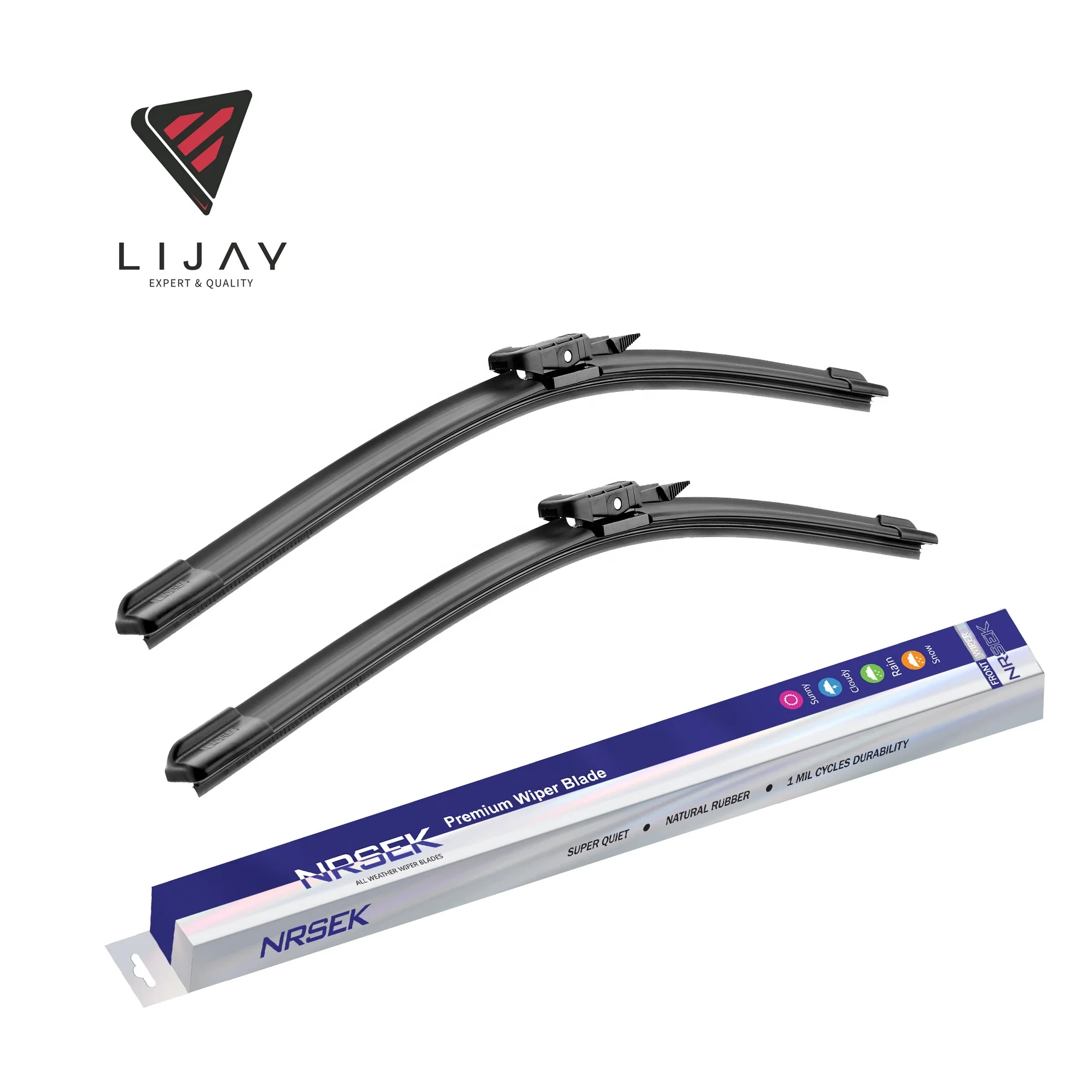 Free Sample Custom LOGO Auto Windshield Soft Wiper Blade for Ford Kuga EDGE 2015-2016