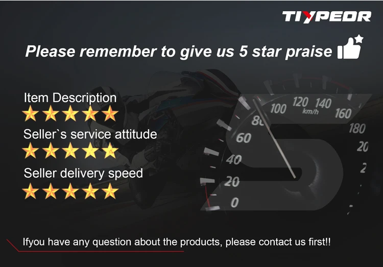 TIYPEOR Auxiliary Headlight Spotlight for Motorbike Fog Light Motorcycle Super Bright High Power Headlamp IPX8 Waterproof details