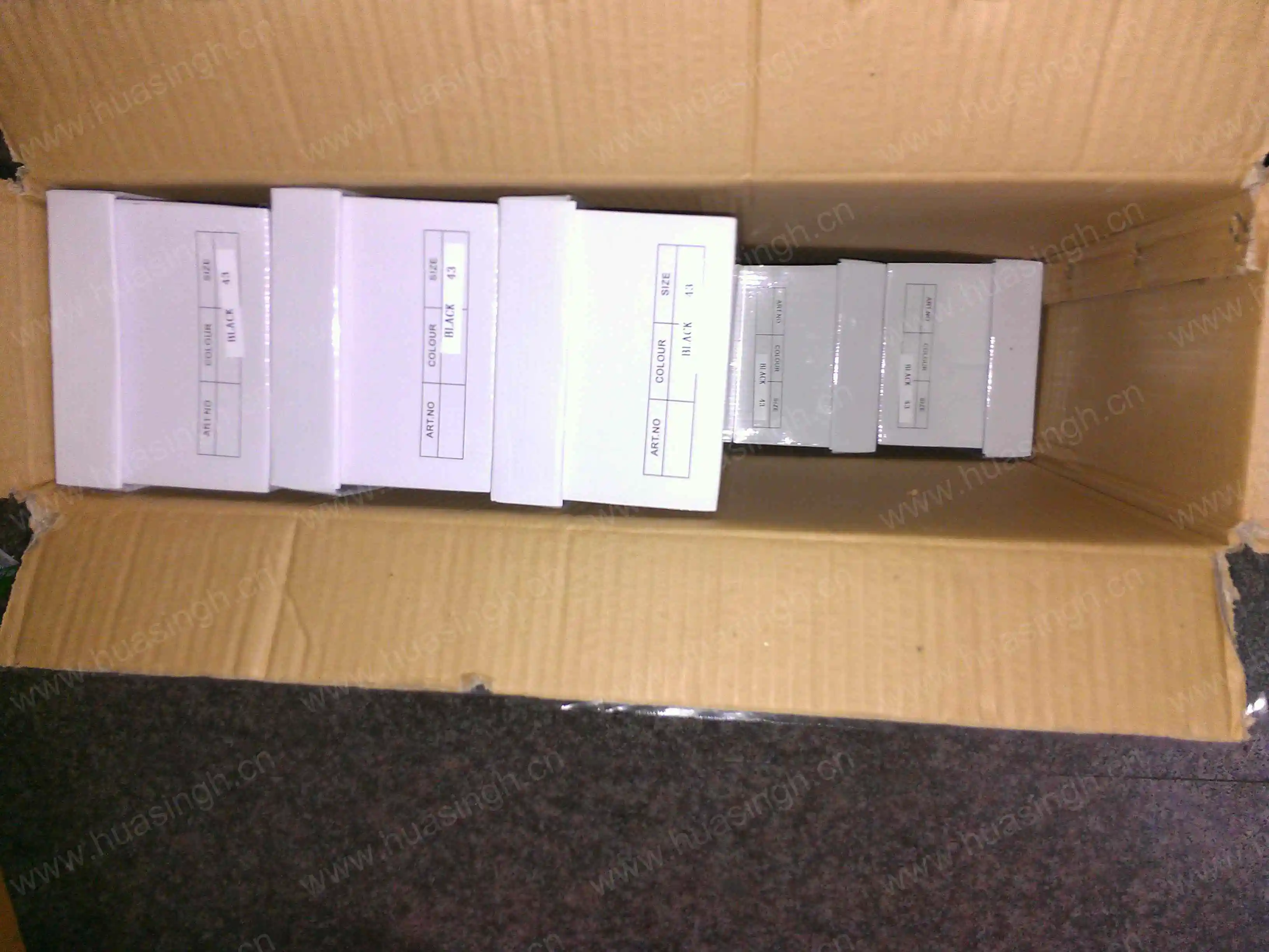 Packaging & shipping specifications
