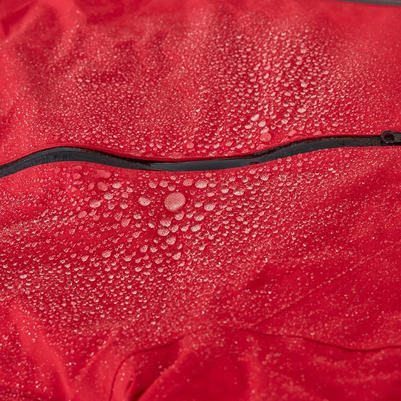 
 Зимняя Красная Лыжная одежда на заказ, зимняя одежда, водонепроницаемая ветрозащитная куртка  