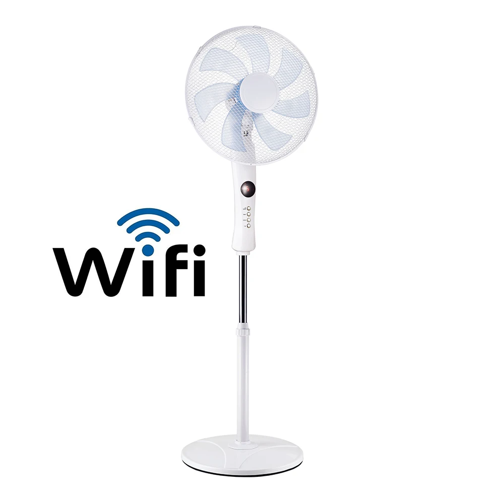 WIFI Tuya  Cheap Best Price Household Cooling Modern Chillmax Pedestal Smart Standing Fan kc