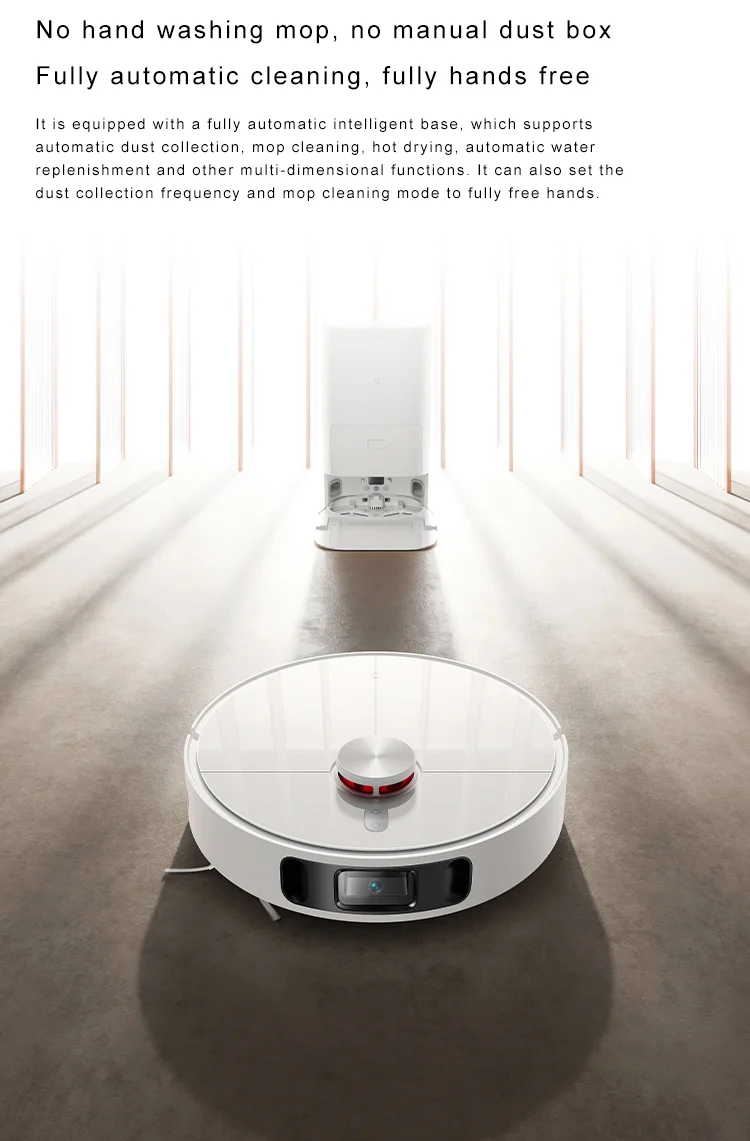 Commercial Xiaomi Robot Mijia Omni Wet And Dry Cordless Household ...
