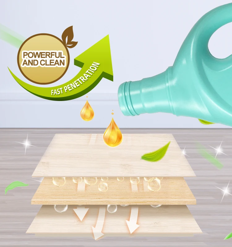 High Effect 1.5L Floor Cleaner Spray Pine Smell Mopping Detergent Surface Care Brighten Liquid for Household