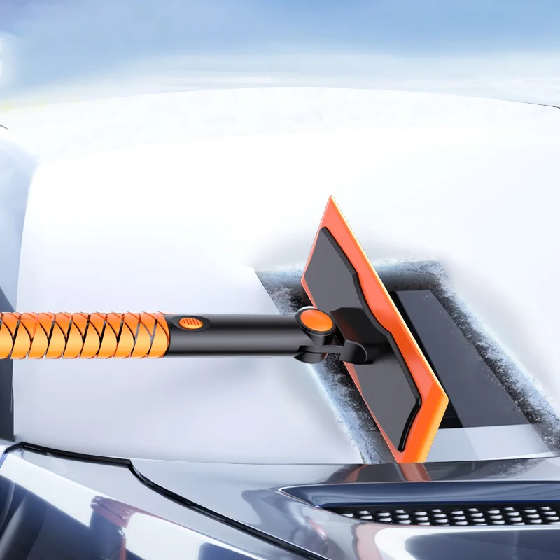 Зимняя многофункциональная мягкая щетка для снега скребок льда