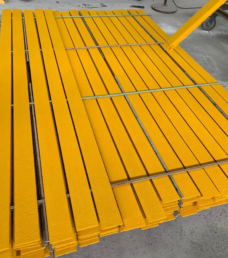 Antislip Frp Walkway Strip Fiberglass Skid Resistant Plastic Decking