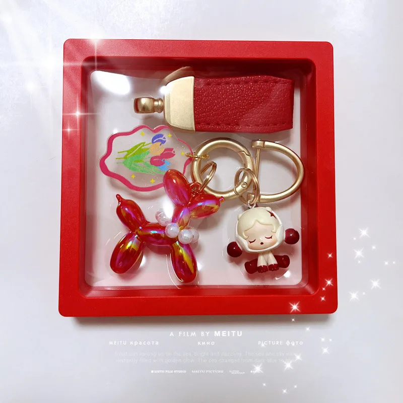 Original Custom Labub Kawaii Keychain Crybaby Dimoo Cute Pendant ...