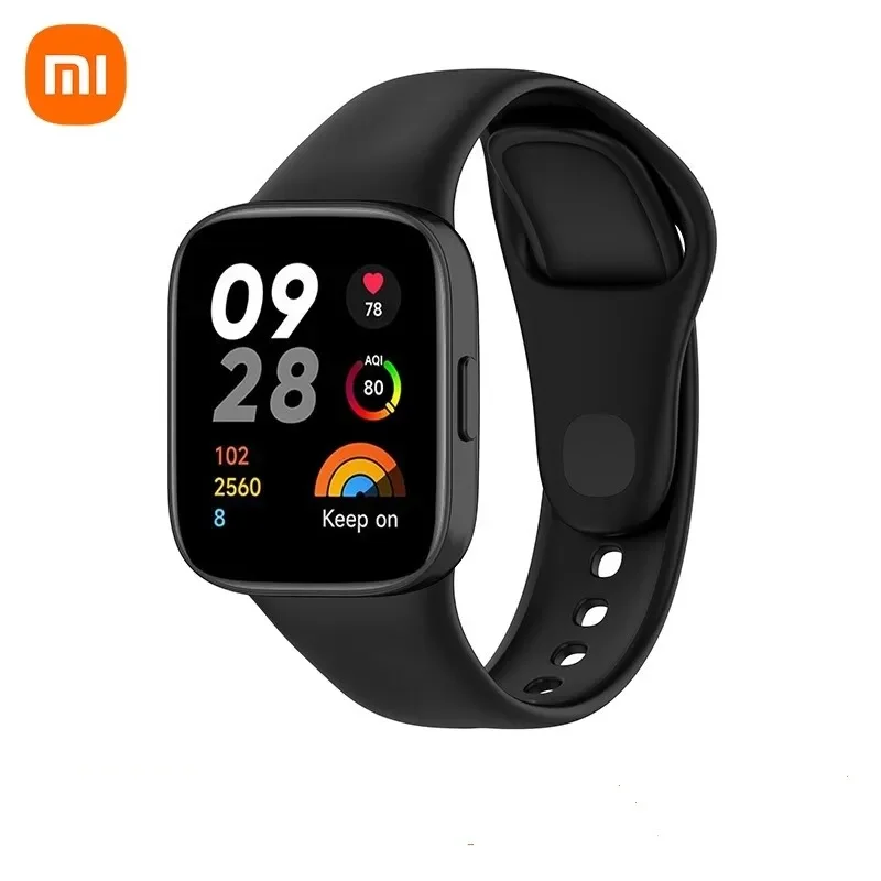 Xiaomi redmi Smart Watch 3 2024 GPS waterproof Scale Fitness Tracking bluetooth phone call Chinese smartwatch for note 12 13 pro Alibaba