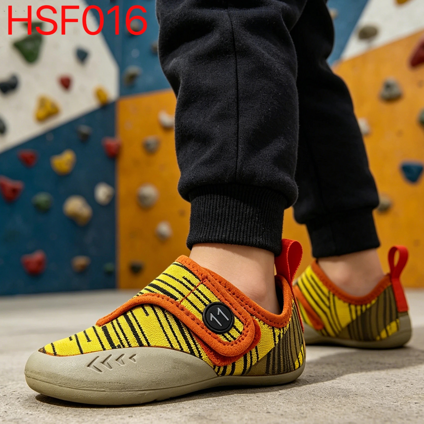 YYR,Beginner Training Superior Grip Rubber Sole Approach Shoes Indoor Bouldering Reducing Scuffing&Wear Climbing Shoes HSF016