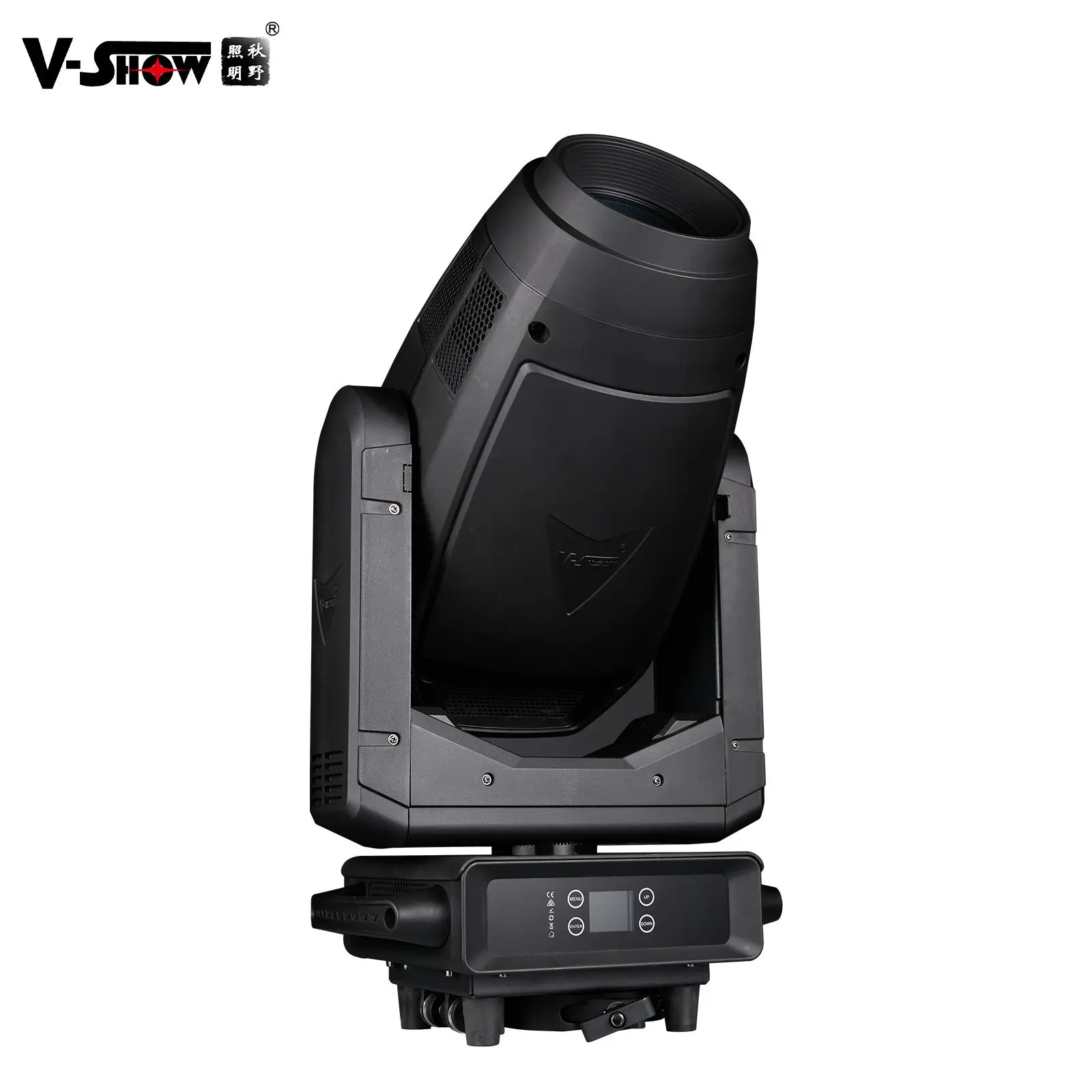 VSHOW  S711 1pcs with Flycase Led Spot Wash Beam Cutting Light 600w CMY CTO Framing Shutter Profile Moving Head Light for DJ