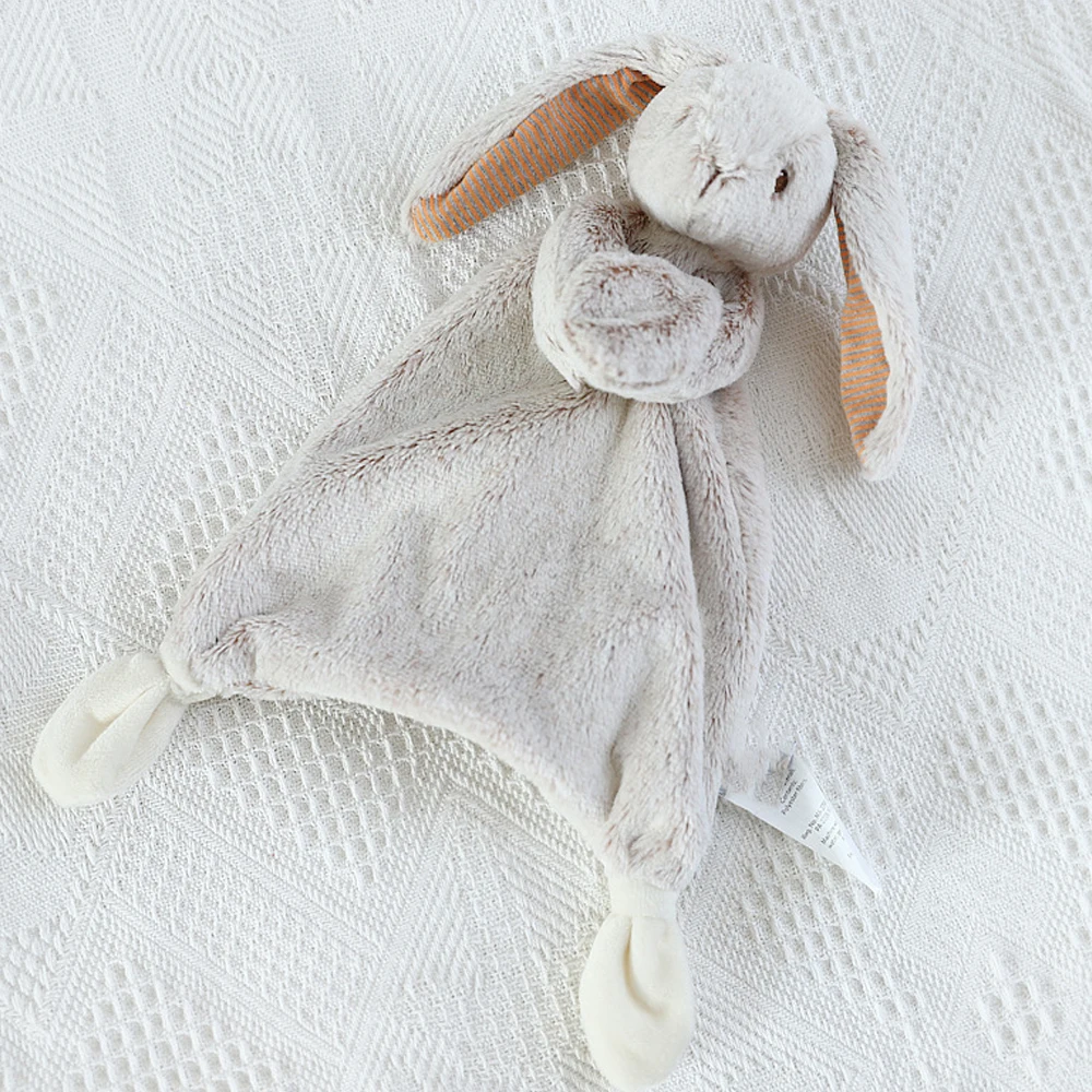 Lovely Handmade Blanket For Newborn Winter Security Bunny Soothe Super