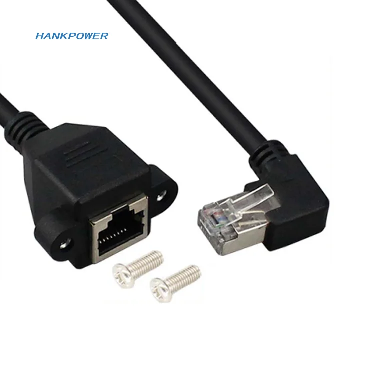 RJ45 Male to Female Ethernet LAN Network Adapter Extension Cable Cord 50cm  