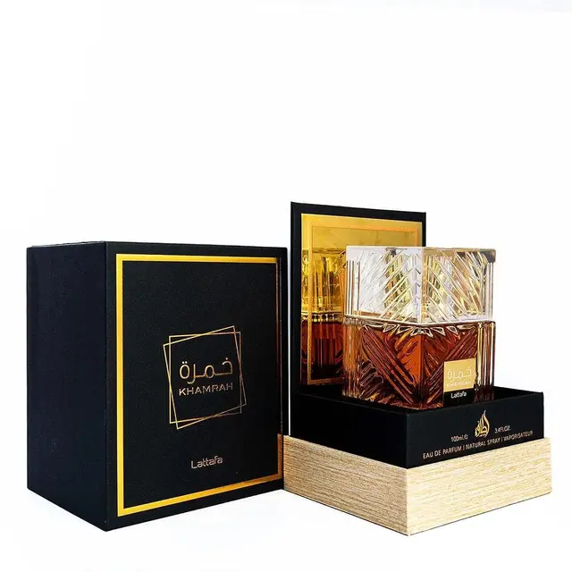 Black Wooden Bottle   a Luxurious Women's Fragrance for the Celebration of Life Body Spray Original Brand Perfume 50ml
