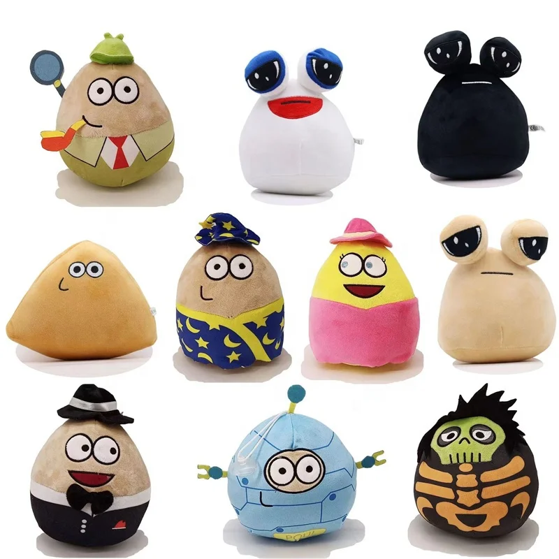 Douluo New Hot Pop 2024 New Toy Plush My Pet Alien Pou Plush Stuffed ...