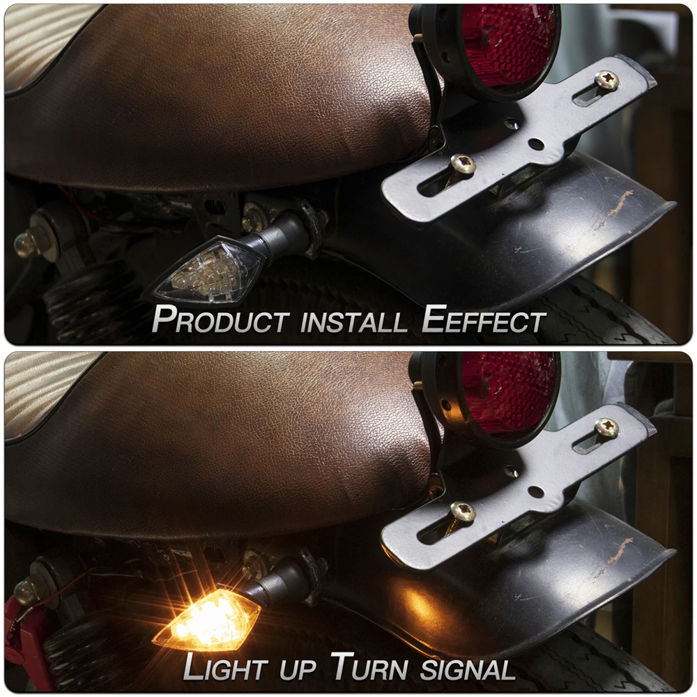 Tail Light Motorcycle Led Turn Signal Flasher for Honda Grom Cb190r Cbr250r Yamaha Fz1 Fz6 Ybr 125 Bmw F800r Buell