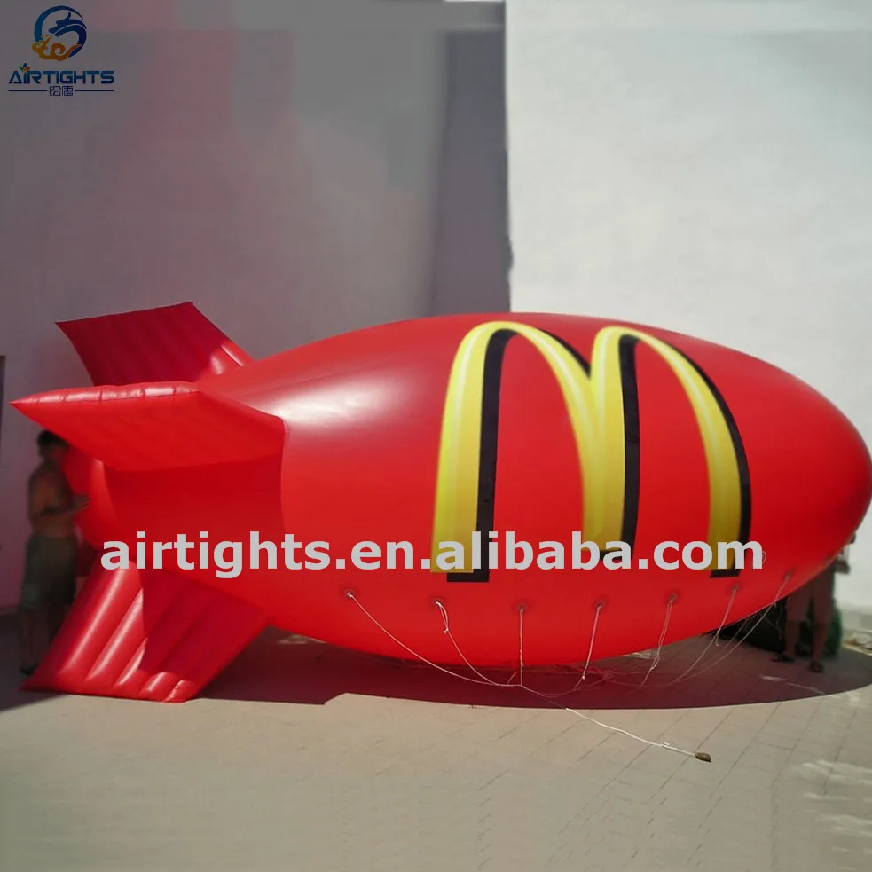 Grand Opening Helium Balloons PVC Inflatable Helium Blimp Balloon for Sale